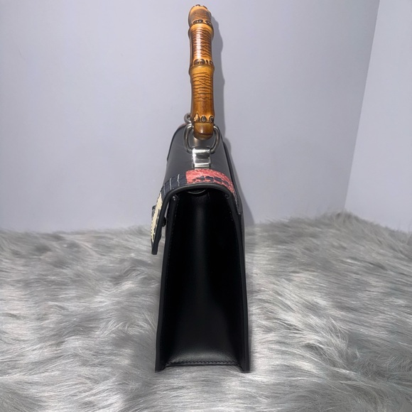 Gucci Marmont Lilith Bamboo Top Handle Bag~NWOT~with COA - Picture 5 of 12